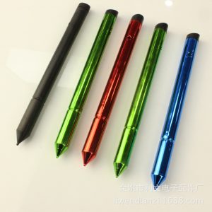 長款斜口觸屏筆_廠家直銷長款斜口觸屏筆ipad觸控筆uv電容筆1.7兩用