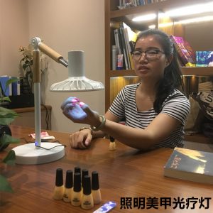 紫外線臺燈_美甲LED臺燈照明紫外線臺燈UVLED美甲燈指甲光療燈UV固化機(jī)