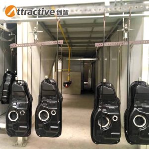 固化隧道爐_汽車油箱噴涂自動設(shè)備高溫固化隧道爐