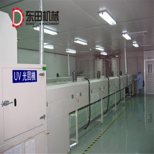 隧道式烤箱_北隅東田噴涂隧道式烘干爐環(huán)型絲印輸送隧道爐