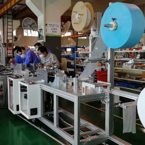 自動生產(chǎn)線_kn95/n95/kf94超高速口罩生產(chǎn)線口罩機