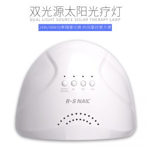 美甲機、光療燈_48W美甲燈光療機SUNone陽光1號光療燈感應(yīng)速干UVLED美甲烤燈