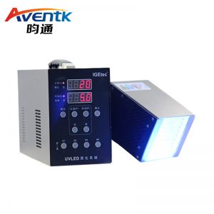 烘干固化設備_提供樣機和定制AVENTK100*100mm照射面積UVLED面光源固化機