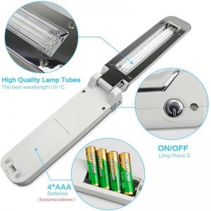 手持殺菌燈_便攜式手機(jī)折疊款uv燈管殺菌燈冷陰極燈管殺菌棒【工廠直銷】殺菌