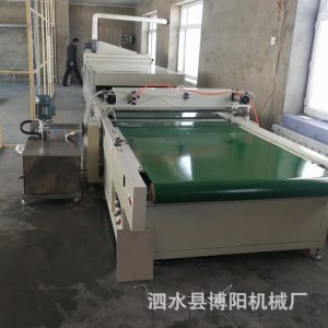 PU色漆滾涂機(jī)竹纖維UV光油淋涂機(jī)3D瓷磚背景墻UV固化機(jī)