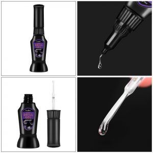 雙頭美甲粘鉆膠UV封鉆貼花飾品膠水針刷兩用點鉆膠爆款廠家直銷