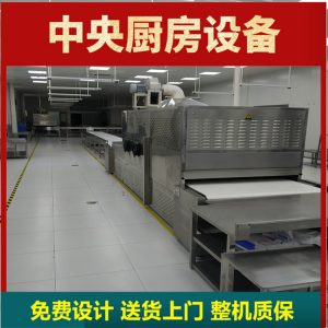 配餐企業(yè)微波通道快餐企業(yè)廣泛使用的盒飯加熱隧道爐