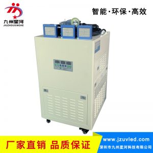 噴碼機uvled固化系統(tǒng)高功率uv固化機三燈頭固化快效率高水冷