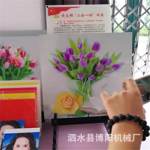 電視背景墻UV淋幕機集成墻竹木纖維光油淋涂機UV固化機價格