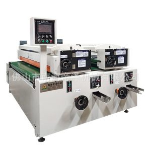 茶幾面玻鋼石上光uv固化機(jī)家具大理石uv淋涂機(jī)紫外線uv固化設(shè)備